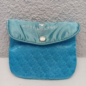 Maui Divers Jewelry Storage Pouch Replacement Zipper Closer Mini Pockets Lined